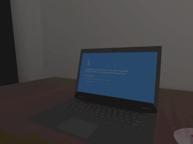 暗い中呼び込みつかさちゃんが呼びこみしているだけの部屋