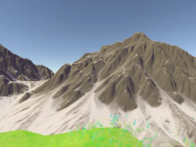 Snowcapped mountains （Very outdated）