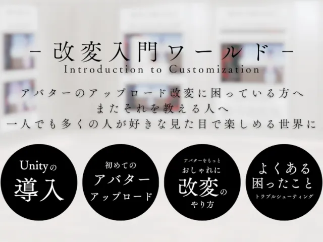 改変入門ワールド～Introduction to Customization～