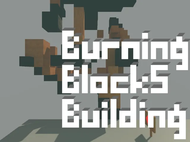 Burning Blocks Building