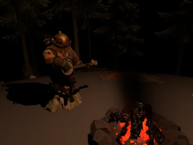 Outer Wilds Title Screen Planet