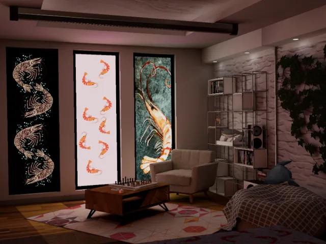 Shrimp's home 24⁄7 ~ エビの家