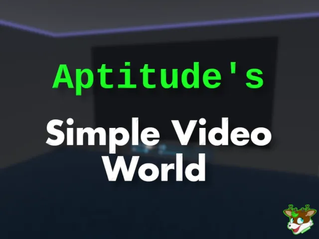 Apt's Simple Video World
