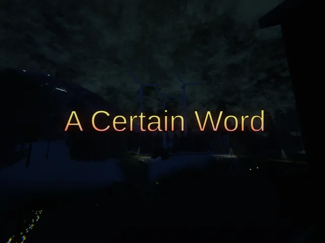 A Certain Word