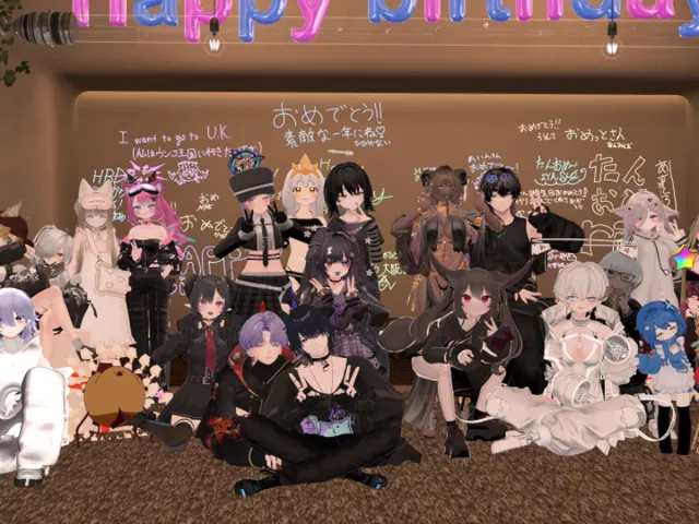 レインくん誕生日会