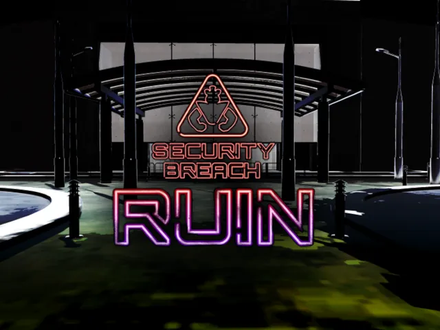 RUIN Main Lobby OutDoors｜ FNAF SB˸ RUIN