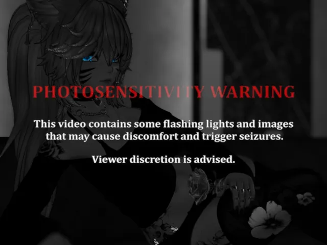 Photosensitivity Warning