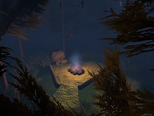 Chill campfire