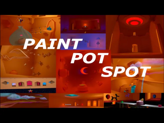 Paint Pot Spot （Liminal Cozy Draw Art Social Sleep SFW）