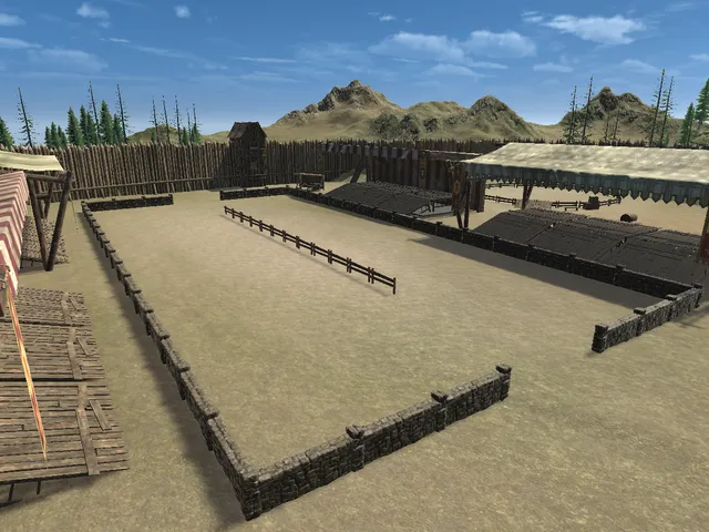 Bretonnian Tournament Arena