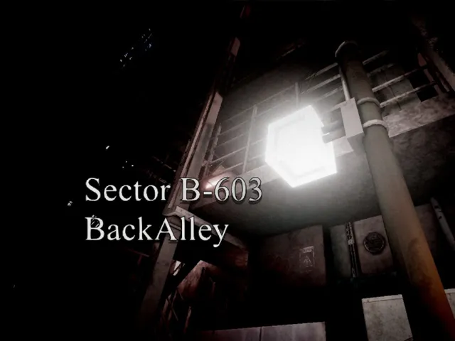 夜中の裏路地-Sector B-603-BackAlley