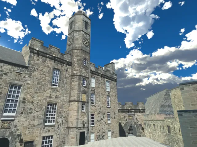 Scottish Courtyard