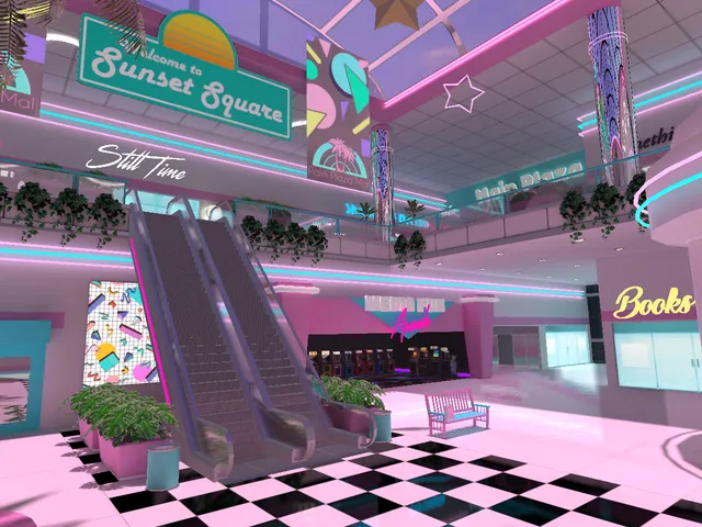 New Sunset Neon - Palm Plaza Mall