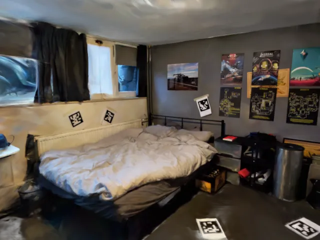 Jebadiah's Gaussian splat Room