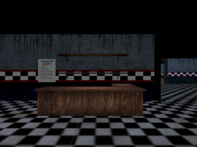 FNaF map in progress