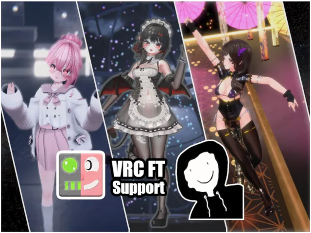 VRCFT Avatar World 面捕模型房