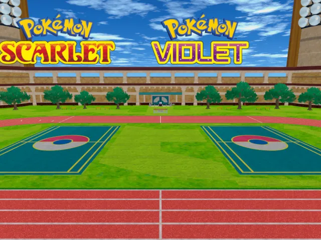 Naranja⁄Uva Academy School Yard （Pokemon Scarlet and Violet）