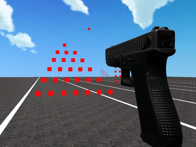 Simple shooting range