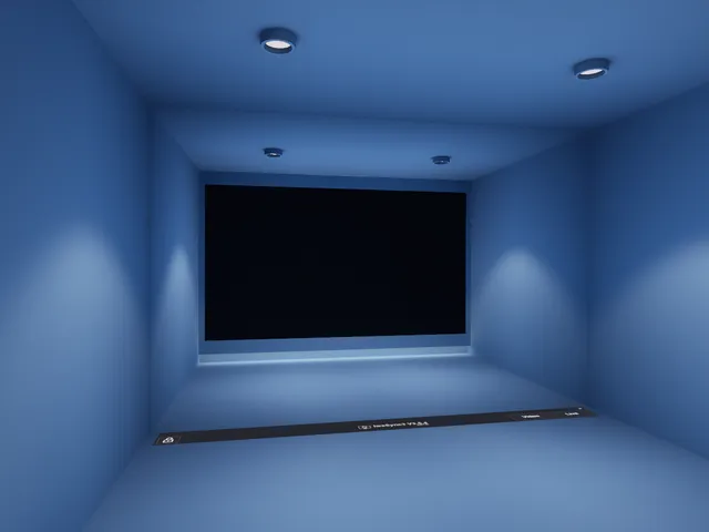 なんかさわやかないろのへや