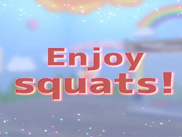 Enjoy squatsǃ - スクワットを頑張る部屋