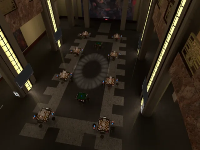 Palace of fine arts⁄Bellas Artes˸ Mahjong⁄Chess⁄Poker