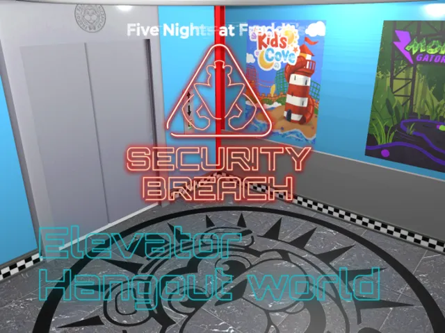 FNAF Security Breach Elevator Hangout World