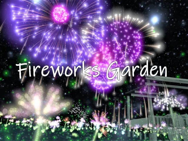 Fireworks garden