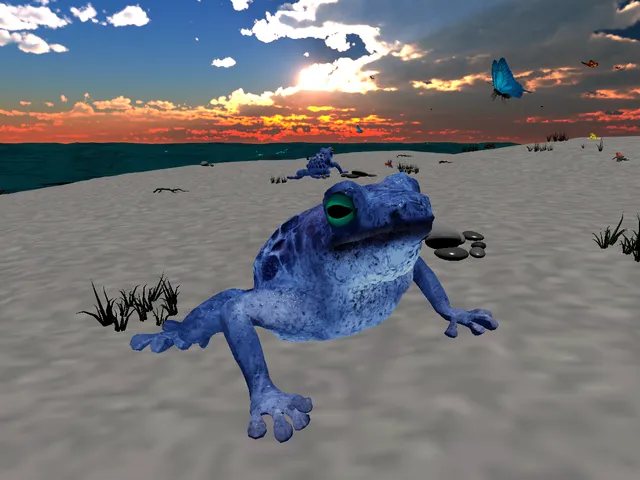 CandyCorn666's Toxic Frog Beach （ vaporwave chill ）