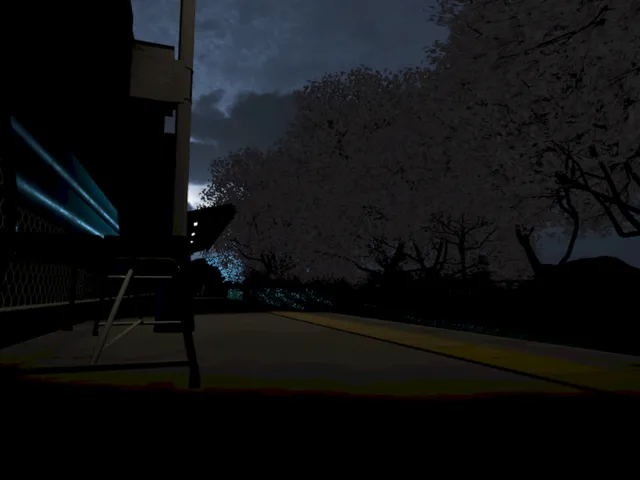 終電-月明かりの駅-