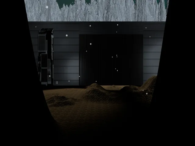 An ending snowy dream