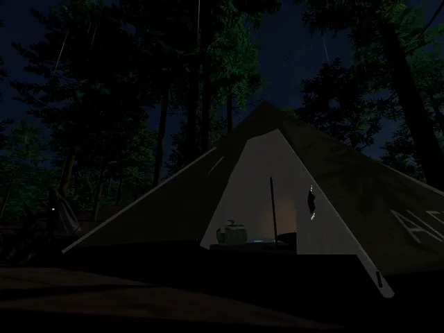 ［WIP］Sleep on a rainy forest