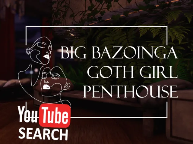 Big Bazoinga Goth Girl Penthouse
