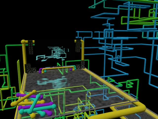3D Pipes - Club Screen Saver