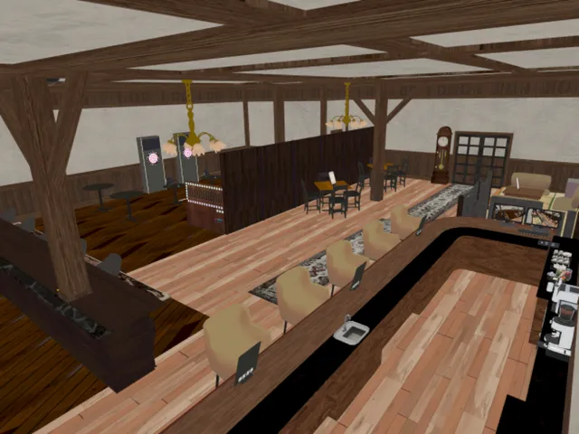 私の経営するカフェ＆バー