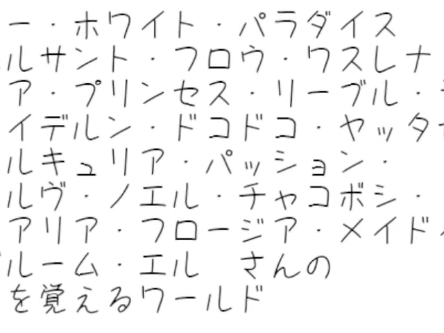 スノーホワイト(中略)エルさんの名前を覚えるワールド