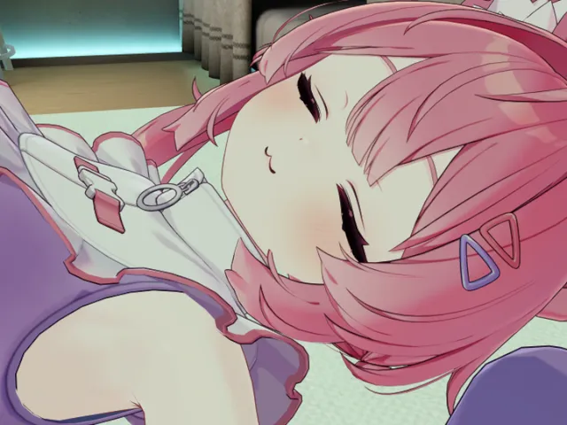 プラムちゃんと寝れる部屋