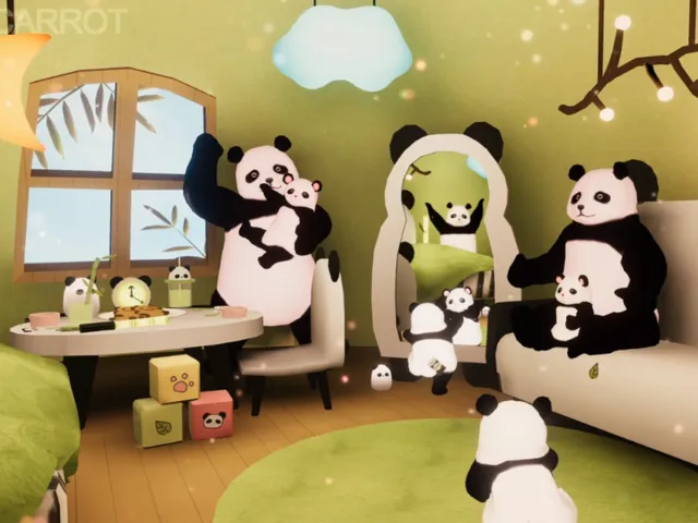 Panda bamboo Room