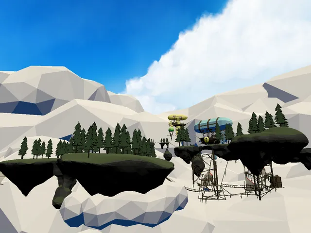 Miniature Float Island