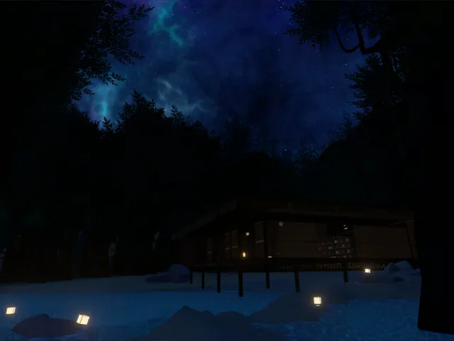 The Night Cottage ＂BookWorm in the forest＂
