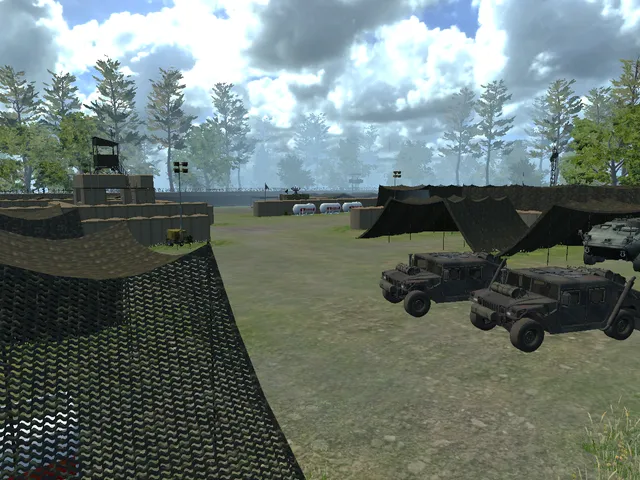 Wolf Kingdom military FOB