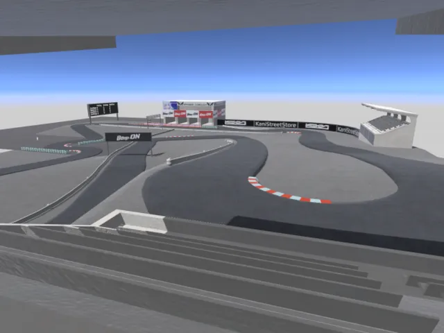 4人でレースできるサーキット