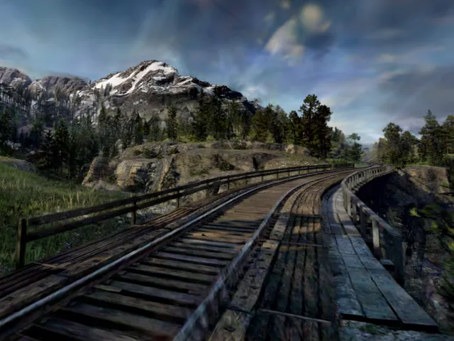 Red Dead Redemption 2‚ Train Bridge
