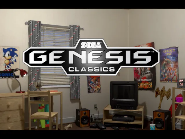 Sega Genesis Classics Retro Room
