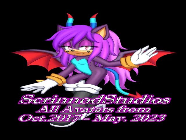 ~ ScrinnodStudios Avatar's from October 2017 to May 2023 ~