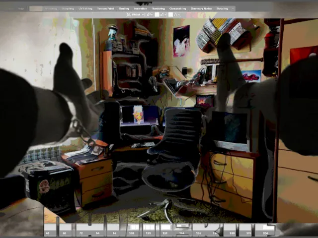 My IRL Room （LIDAR Photoscan）