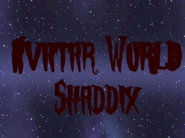 S H A DDIX World Avatars