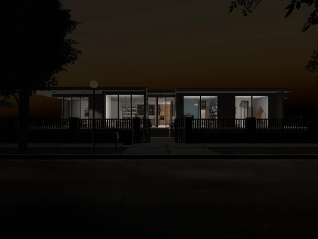 Evening Home