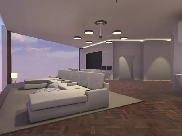 Hexagon Room -Morning-