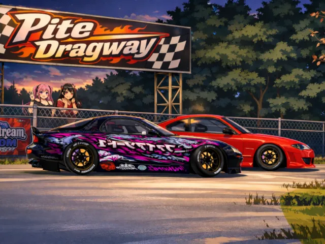 Pite Dragway Drift Competition