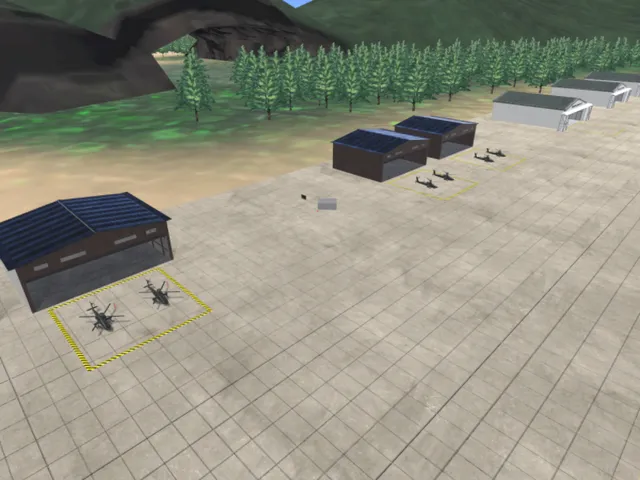 Formation Flight of Helicopter